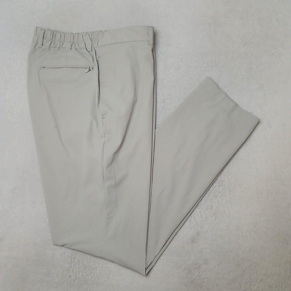 Ted Baker Pants Men 32x32 Beige Gem Chino Regular Stretch Italy Tapered Jogger